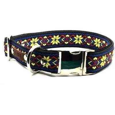 Personalised Cotton Pawfect Large Dog Collar